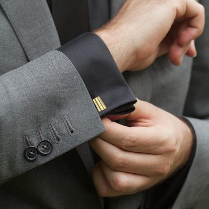 Stainless Steel Cuff Links Classic Tuxedo Shirt Cufflinks & Shirt Accessories Unique Business Groom Wedding Silver Jewelry Gift for Men