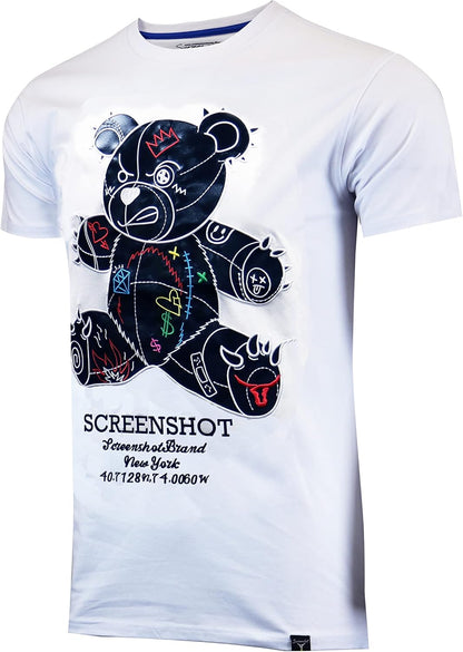 Mens Hipster Hip-Hop Premium Technique Tees - Stylish Longline Urban Streetwear Latest NYC Fashion T-Shirts
