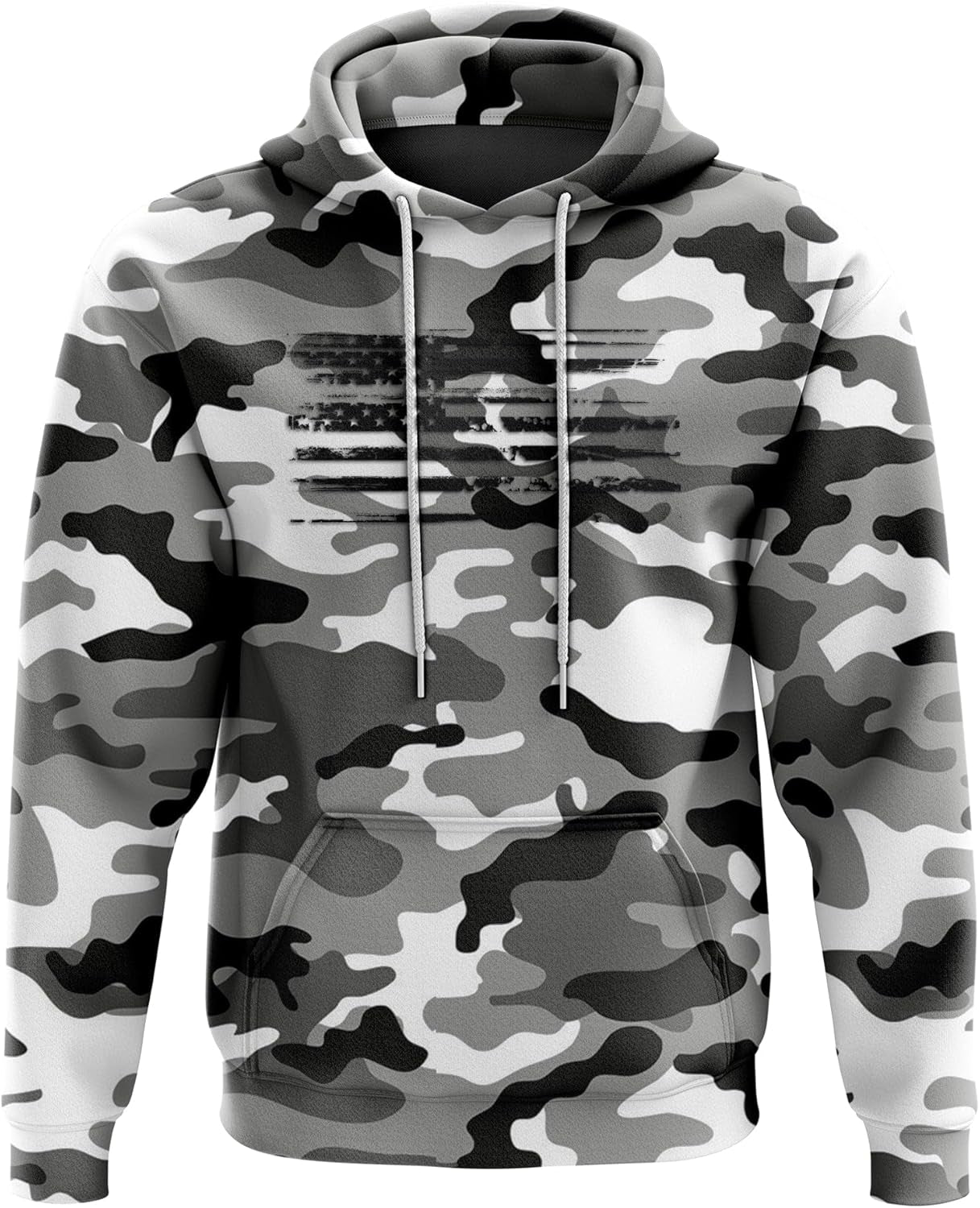 USA Sweatshirt Hoodie - American Flag Patriotic Jacket Sweater for Men or Women