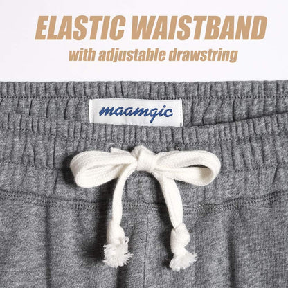 Mens Athletic Gym Shorts 5.5" Elastic Waist Casual Pajama Pocket Jogger Men Workout Short Pants